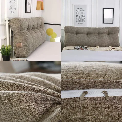 Vista 6 de Almohada de cuña triangular Soporte de posicionamiento Cojín de espalda de lectura Respaldo Soporte de posicionamiento Almohada Almohada de Cabecero