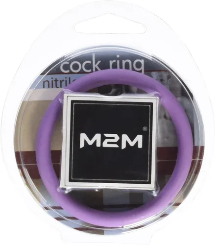 Vista 2 de M2m Anillo para el pollo, nitrilo, 2 pulgadas, morado