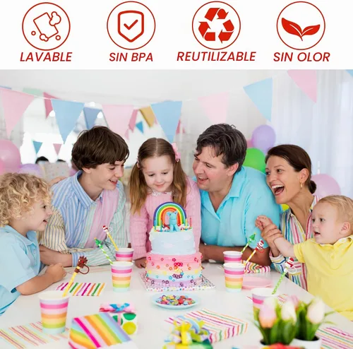Vista 6 de Avky 4 tapas de paja de Navidad para copa Stanley, 0.394 in, 0.4 pulgadas, accesorios de Navidad con vaso de 30 y 40 onzas con asa, a prueba