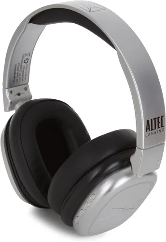 Vista 7 de Altec Lansing Nanophones ANC 2.0, auriculares inalámbricos Bluetooth con cancelación de ruido, batería de 30 horas, diseño plegable, carga USB-C
