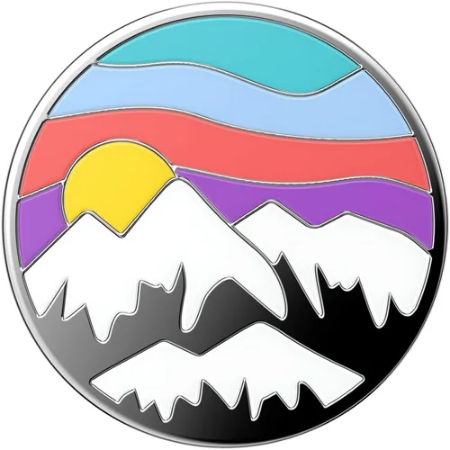 Vista 5 de PopSockets - Agarre para teléfono con soporte expandible, agarre adhesivo, esmalte - Ajuste de altitud