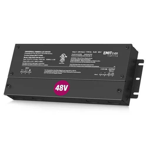 Vista 7 de EMITEVER Controlador LED regulable, fuente de alimentación regulable 5 en 1 de 48 V, 192 W, transformador de CA a CC de 2 canales para luz LED