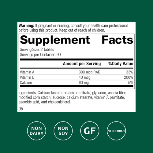 Vista 2 de Proceso estándar Cataplex D - Apoya el sistema inmunológico, la fuerza ósea y la salud ósea - Ayuda a la absorción de calcio - Contiene vitamina D