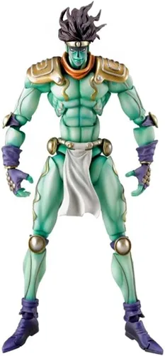 Vista 15 de QAHEART Figuras de Brando Kujo Jotaro/Joseph Joestar - Figura de anime, estatuas de acción ultra movibles, adornos