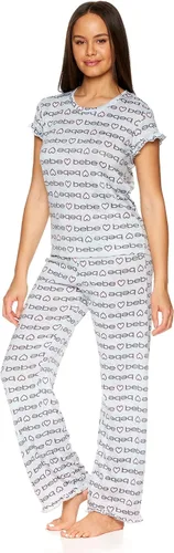 Vista 2 de bebe Conjunto de ropa de dormir de pijama y pantalones de descanso para mujer