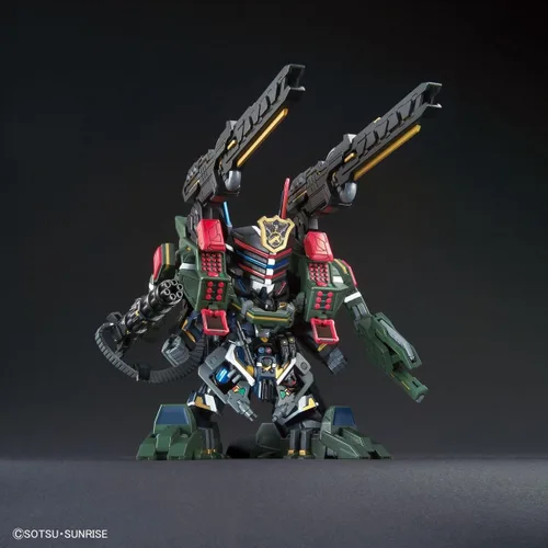 Vista 4 de Bandai Hobby - SD Gundam World Heroes - Sargento Verde Buster Gundam (set Dx), kit de modelo Bandai Spirits