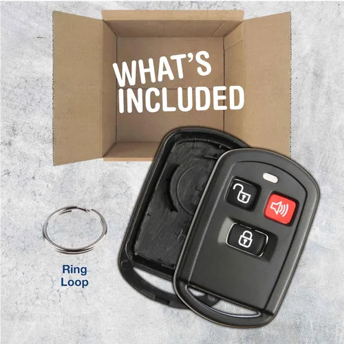 Vista 3 de KeylessOption Funda de llavero remoto de entrada sin llave para Hyundai Kia