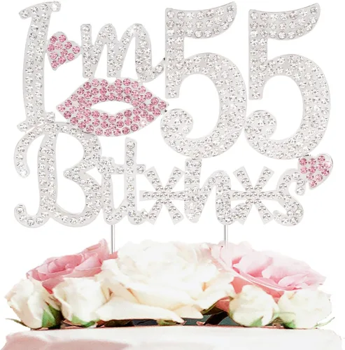 Vista 29 de ¡Soy el topper de pastel de cumpleaños número 15 divertido en oro y rosa con strass - ¡Feliz cumpleaños número 15, saludos a los quince años!