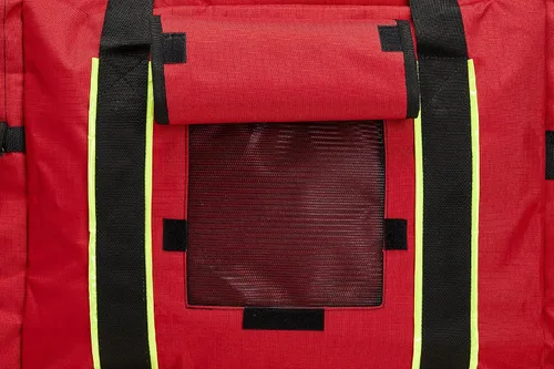 Vista 3 de TheFireStore TFS - Bolsa de equipo de bomberos jumbo, color rojo