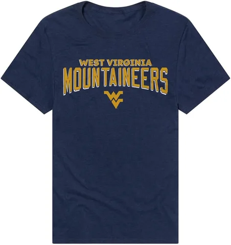 Vista 48 de Campus Lab Official NCAA Classic Distressed Logo Collegiate Classic Ring-Spun T-Shirt Unisex for Men & Women