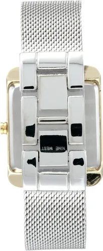 Vista 4 de Nine West Reloj pulsera de malla para mujer