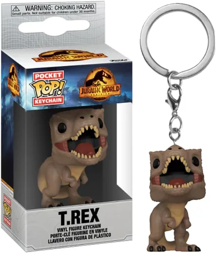 Vista 3 de Funko Pop Llavero Jurassic World Dominion - T Rex