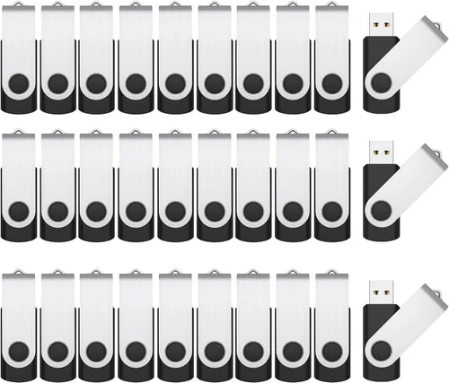 Vista 13 de RAOYI 10 unidades de 1 GB USB Flash Drive 1G Pen Drive USB 2.0 Memory Stick Thumb Drive Negro
