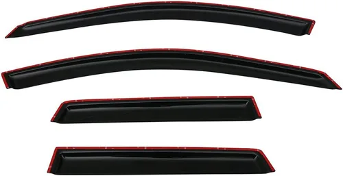 Vista 4 de IKON MOTORSPORTS - Viseras de ventana compatibles con Acura RDX 2007-2012, deflector de viento y lluvia solar, 4 unidades de IKON MOTORSPORTS, 2008