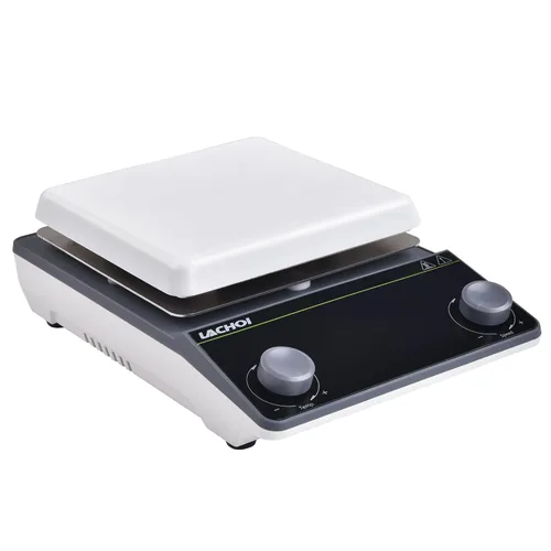 Vista 7 de Agitador magnético, agitador de placa caliente, pantalla LCD, 572.0 °F Max.5L, 5.9 pulgadas, placa de agitación magnética de 1600 RPM, mezclador