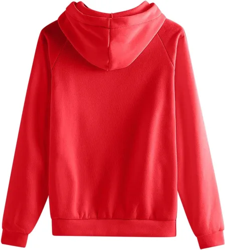 Vista 2 de Conjunto deportivo con capucha para mujer, unisex, de dos piezas, para correr, manga larga, sudadera con capucha y pantalones