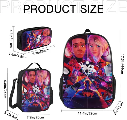 Vista 9 de Wmxhxas Mochila ligera para niños, niñas y jóvenes