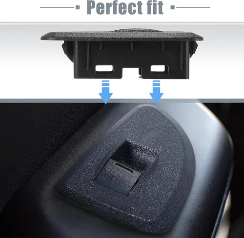 Vista 4 de X AUTOHAUX - Biseles para interruptor de ventana trasera, lado del conductor y del pasajero para Chevrolet