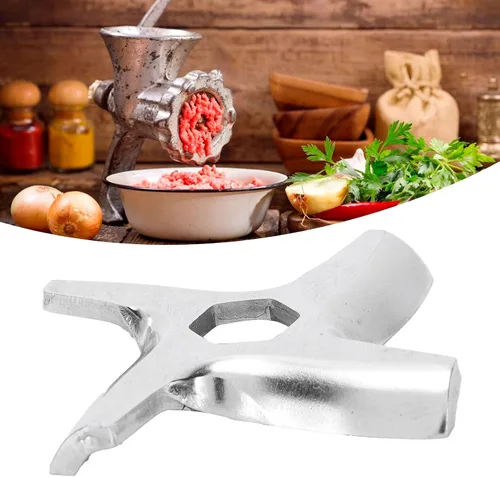 Vista 6 de Cortador del acero inoxidable, cuchilla formada de la amoladora de la carne para la amoladora eléctrica