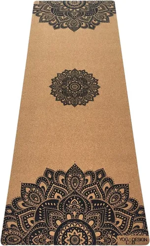 Vista 10 de Yoga Design LAB - La esterilla de yoga de corcho Eco Luxury Ideal para yoga caliente, potencia, Bikram, Ashtanga, entrenamientos sudorosos