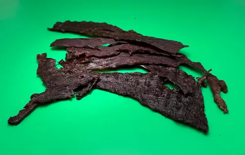 Vista 3 de Glenwood Beef Jerky - Paquete de tiras de carne seca tierna, 6 onzas (6 onzas, Teriyaki)
