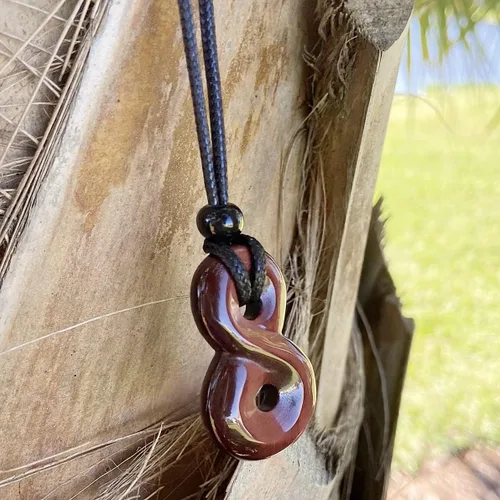 Vista 7 de Collar infinito, piedras preciosas auténticas, gemas de meditación, cristales y piedras curativas, regalos espirituales, joyería de yoga, amuletos