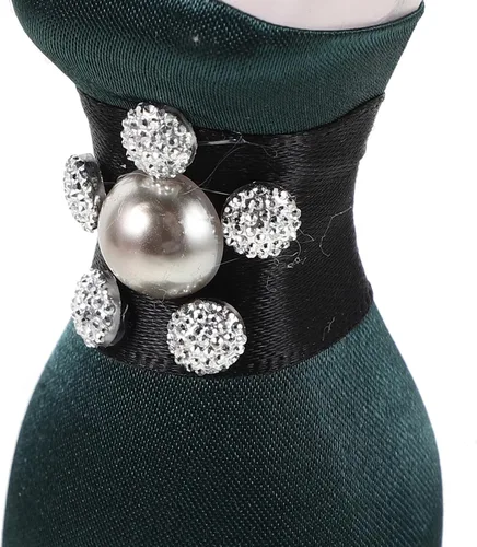 Vista 3 de YARNOW Mannequin Jewelry Holder: Princess Model Jewelry Display Stand for Earrings and Necklaces - Mannequin Neckplace Organizer for Retail Shop
