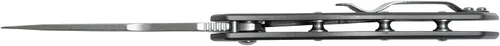 Vista 6 de Kershaw Eris, cuchillo de bolsillo con punta filosa y apertura asistida rápida y segura, gris EDC con apertura asistida, bolsillo reversible