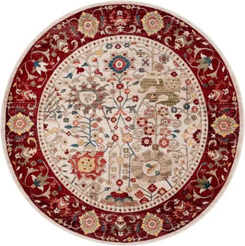Vista 27 de SAFAVIEH Kashan Collection - Alfombra de área de 2 x 3 pies, color beige y gris pardo, diseño oriental tradicional, no desprende pelusa y de fácil
