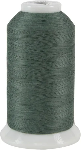 Vista 28 de Superior Threads So Fine! #50 / 3 hilo matelaseado de poliéster, bobinas de 3280 yd Génova Gris