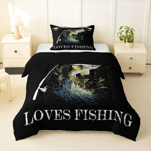 Vista 23 de Erosebridal American Flag Twin Comforter Set Army Green Camo Bedding Set for Kids Boys Girls Bear Claw Hunting Theme Bed Set Camoflage Camping