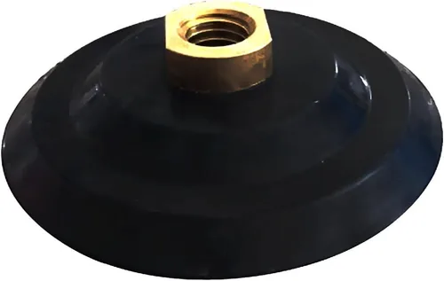 Vista 4 de 2 almohadillas de respaldo de gancho y bucle de 4 pulgadas, almohadilla de respaldo de eje de 5/8 "-11 para amoladora angular