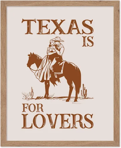 Vista 159 de Poster Master Póster de You've Yeed Your Last Haw - Impresión retro de vaquero marrón - Arte occidental - Arte moderno - Arte del salvaje oeste
