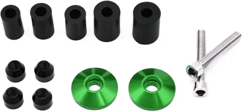 Vista 4 de Tapones de empuñadura de motocicleta para Kawasaki KX KLX KFX KDX 65 80 85 125 250 250 450 450 150 F/R/S Accesorios de motocicleta 0.866 in 7/8