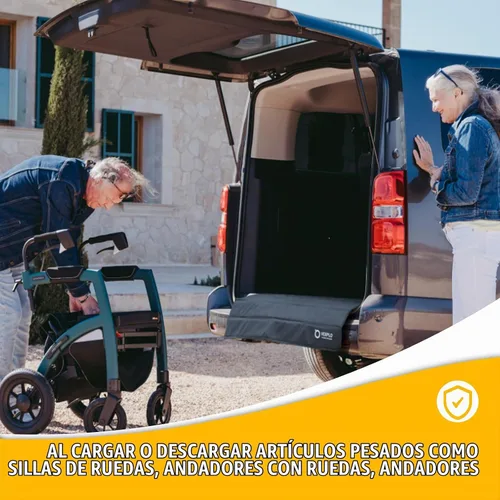 Vista 4 de Protector de parachoques trasero grande para automóviles, 38 x 25 pulgadas, protector de parachoques trasero de automóvil plegable, protege