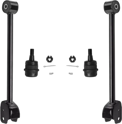 Vista 34 de Detroit Axle - 4 piezas de brazos de control traseros para Ford C-Max, Focus, Mazda 3 5, Volvo C30, C70, S40, V50, 4 brazos de control superiores e