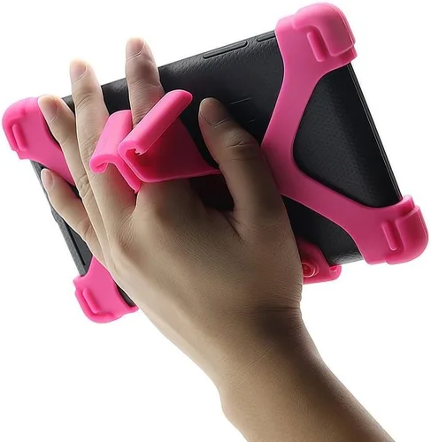 Vista 6 de CHINFAI Funda universal para tablet de 8 pulgadas, funda protectora de silicona de 7.9 a 9 pulgadas para Galaxy Tab 4/A/S2/E 8.0, F i r e HD 8/HDX