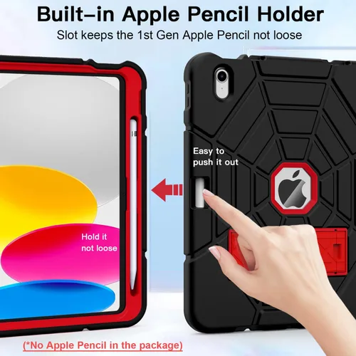 Vista 3 de Grifobes Funda para iPad de 11 pulgadas (A16) 2025 / iPad de 10ª Generación 2022 de 10.9 pulgadas, Cubierta Robusta Resistente a Impactos