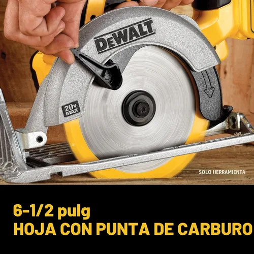 Vista 3 de DeWalt DCS391B 20 voltios Max Li-Ion Sierra circular, herramienta solo
