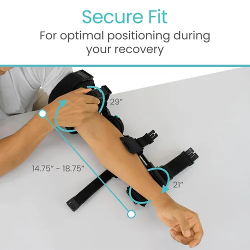 Vista 3 de Vive - Codera con bisagras (se ajusta a la derecha) - Eslinga de soporte de rango de movimiento Stabilizer for Dislocated Arm - ROM Adjustable