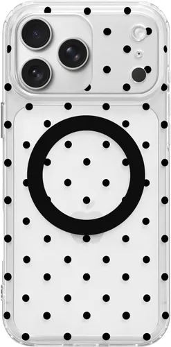 Vista 35 de Hython Funda para iPhone Air, diseño estético de lunares lindos, funda simple de 6.5 pulgadas, delgada, antiarañazos, parachoques de TPU suave, a