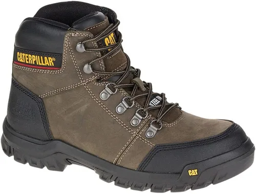 Vista 2 de Cat Calzado Outline St Botas de trabajo para hombre, Gris (Dark Gull Grey)