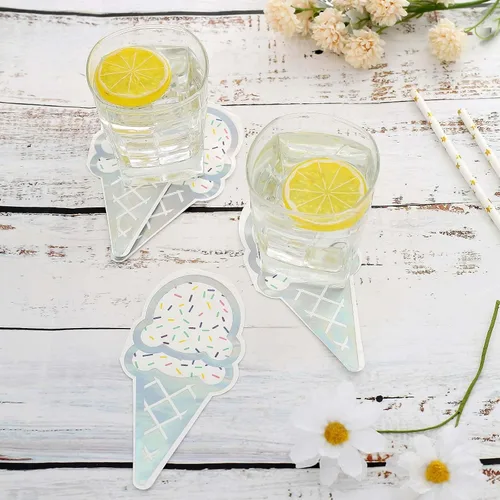 Vista 14 de Efavormart - Paquete de 20 servilletas de cóctel con forma de cupcake, servilletas de papel decorativas de 2 capas para fiestas de cumpleaños, temas