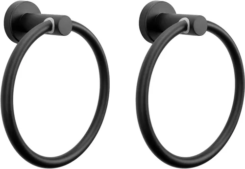 Vista 21 de NearMoon Anillo de Toalla de Baño, Accesorios de Ferretería de Baño - Soporte de Toalla de Mano de Acero Inoxidable Engrosado para Baño, Colgador