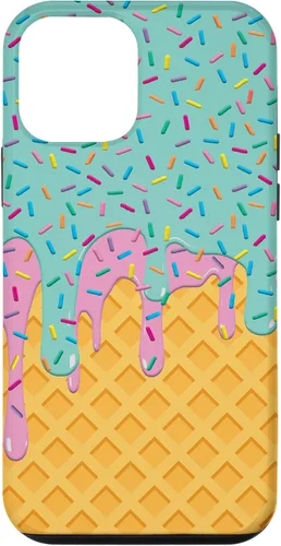 Vista 16 de Ice Cream Cone with Sprinkles Case for iPhone 17