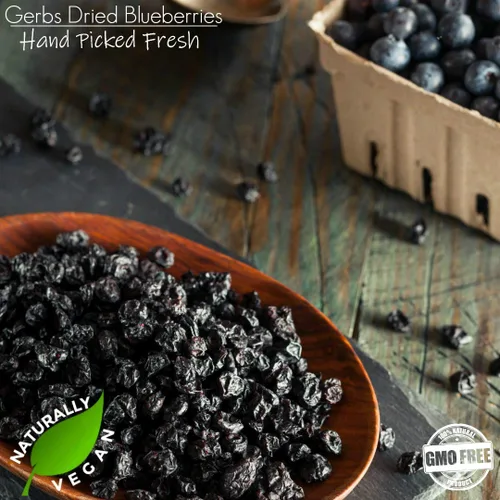Vista 4 de Frutas secas GERBS, Top 14 libres de alergia alimentaria, sin sulfuro, sin conservantes, sin OMG, vegano Sin sulfuro, sin aditivos artificiales