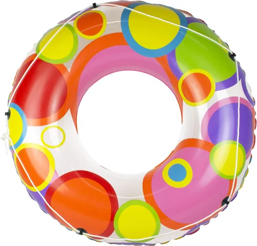 Vista 4 de Poolmaster Flotador de tubo de piscina de 48 pulgadas, círculos brillantes