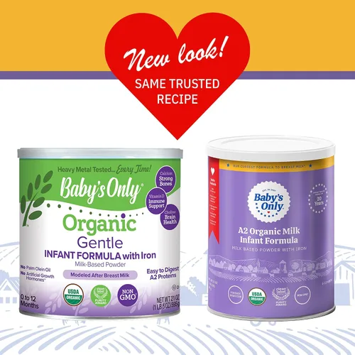 Vista 2 de Baby's Only - Fórmula A2 de leche orgánica para bebés, polvo a base