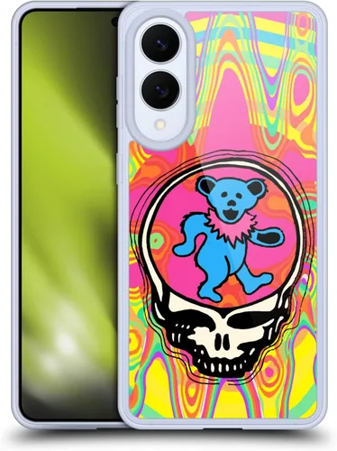Vista 289 de Head Case Designs Funda de gel con licencia oficial de Grateful Dead Bear Trends [protección de grado militar] compatible con Google Pixel 3
