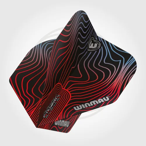 Vista 5 de WINMAU Prism Alpha Solar Design Dart Flight Packs - 3 sets per pack (9 flights in total)